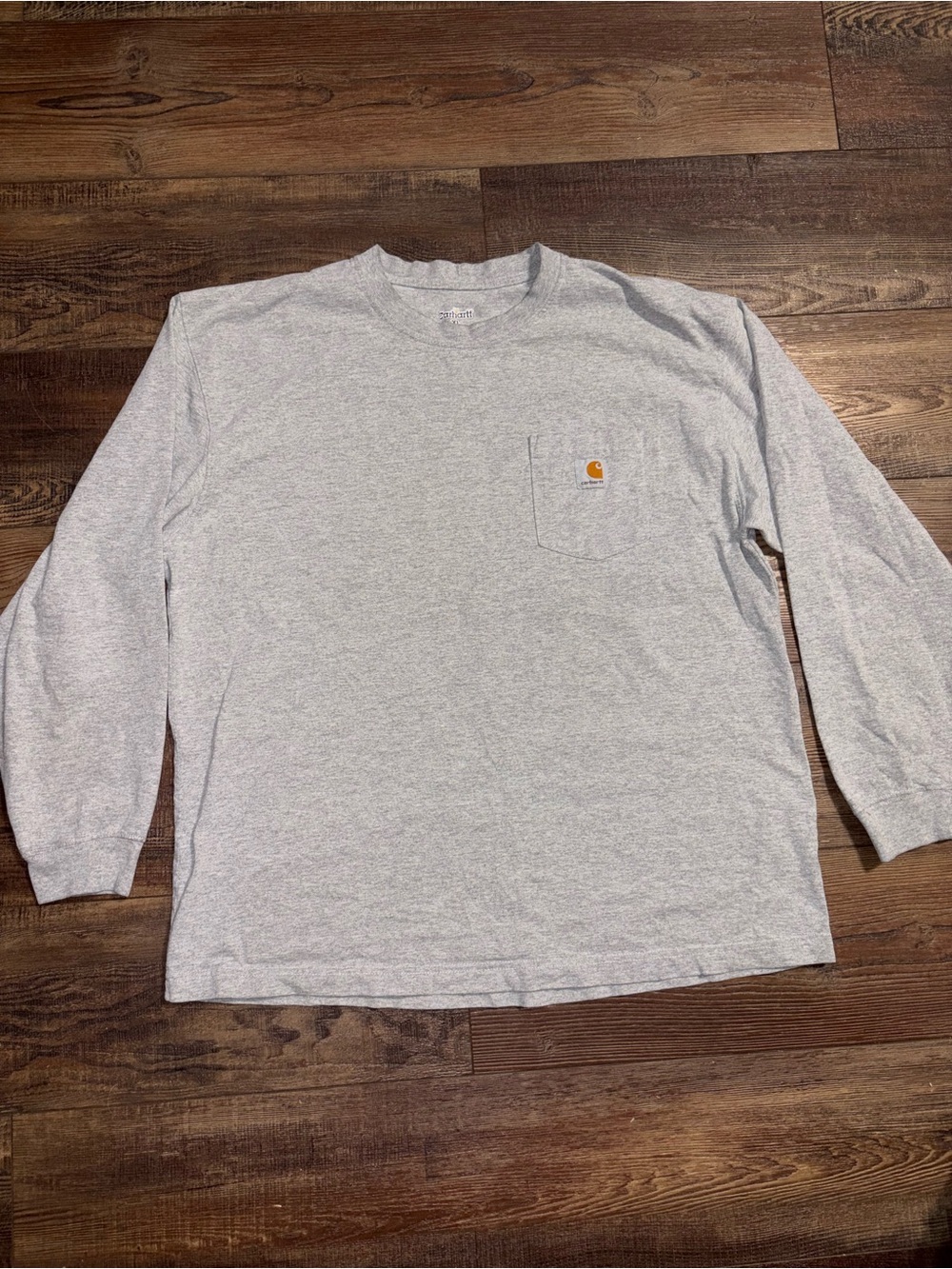 Carhartt K126 Men's Loose Fit Heavyweight Long-Sleeve Pocket T-Shirt  Mens XL
